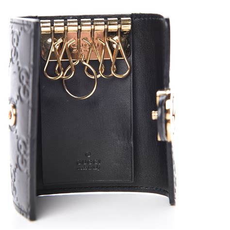 gucci key card holder|gucci key holder pouch.